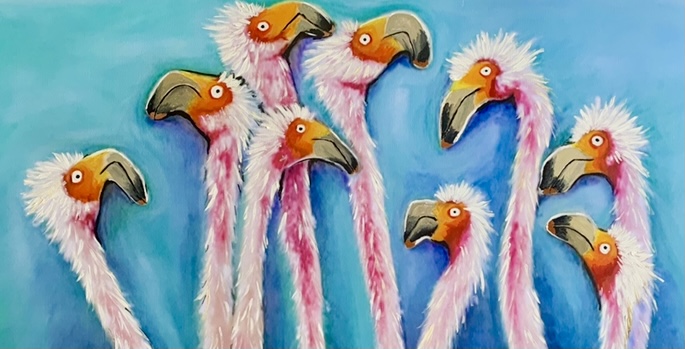 Flamingo Stalks picture