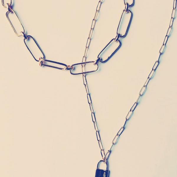 Paris Love Locks Necklace