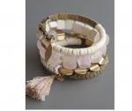 Algarve Beaded Wrap Bracelet