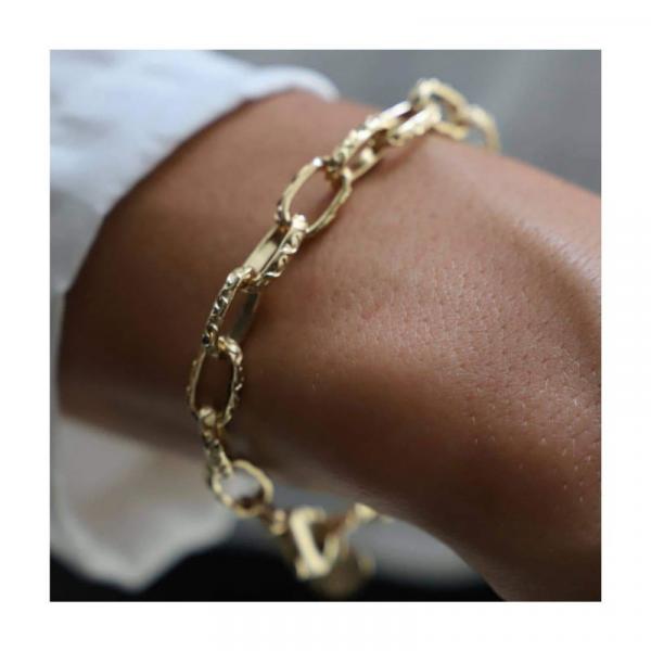 Chunky Gold Chain Bracelet picture