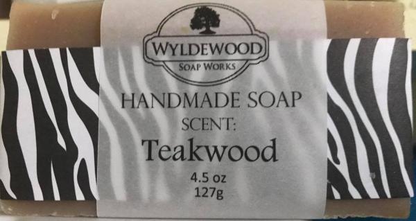 Teakwood Goat Milk Soap
