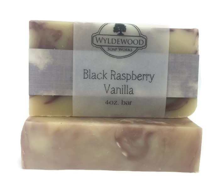 Black Raspberry Vanilla Goat Milk Soap picture