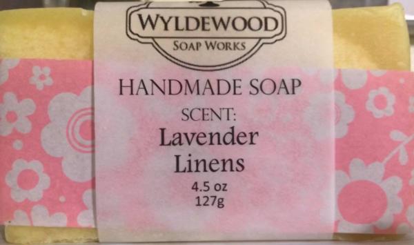 Lavender Linen Goat Milk Soap