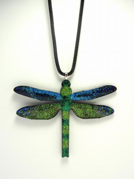 Dazzling Dragonfly Pendant in Pinks - see variations picture