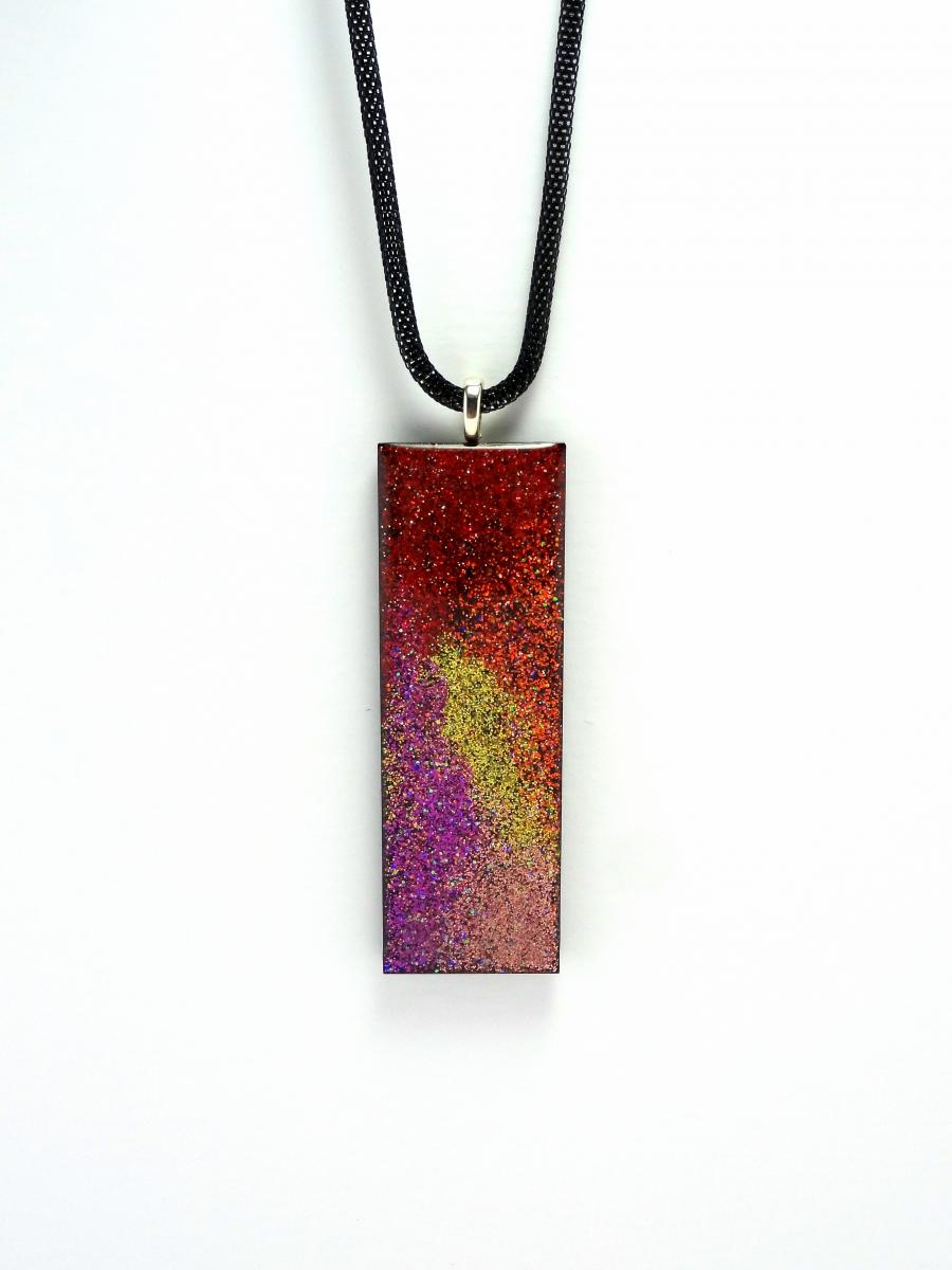 Monochromatic Magic Rectangle Pendants red sun - see variations picture