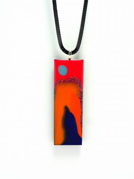 Monochromatic Magic Rectangle Pendants red sun - see variations picture