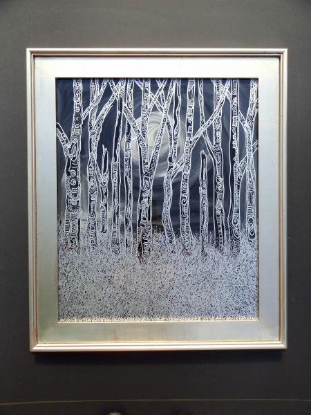Winter Solstice, Framed Painting