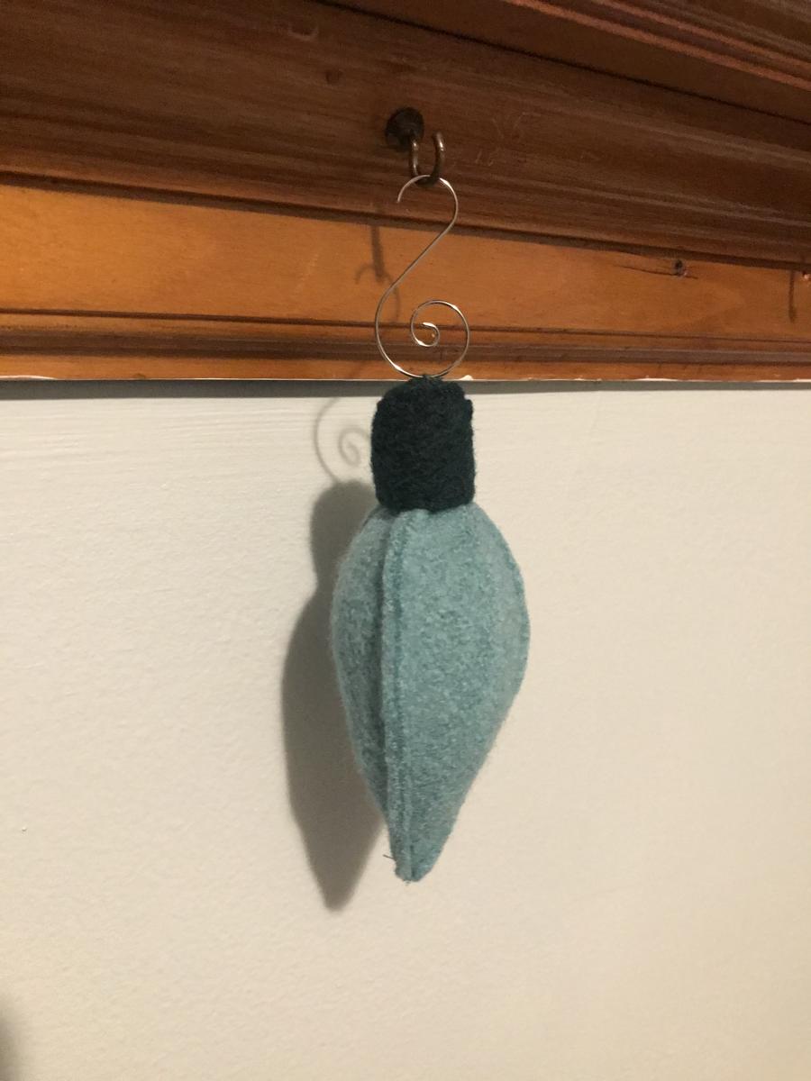 Retro Christmas Light Ornament picture