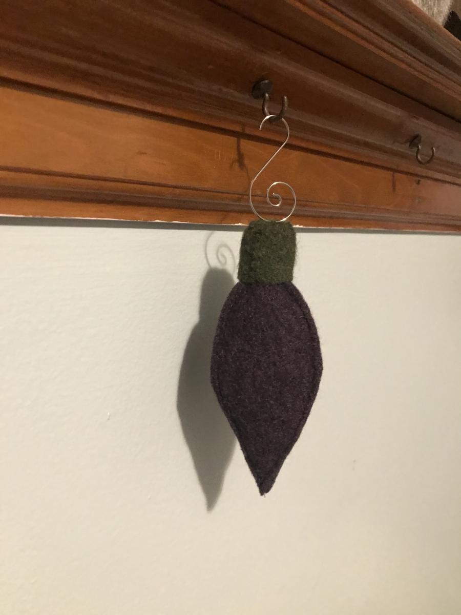 Retro Christmas Light Ornament picture