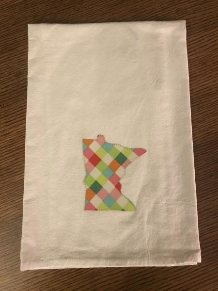 Minnesota Dish Towel - Patchwork Multicolor
