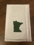 Minnesota Dish Towel - Green Pattern