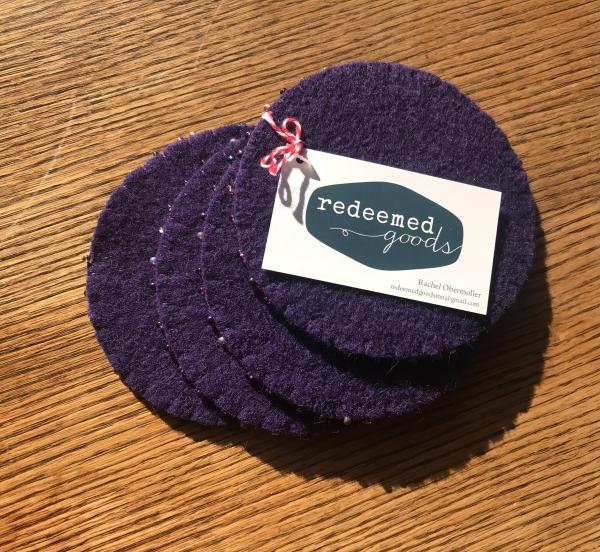 Beaded Coasters - Set of Four picture