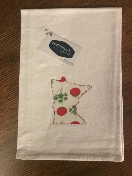 Minnesota Dish Towel - Tomatoes picture