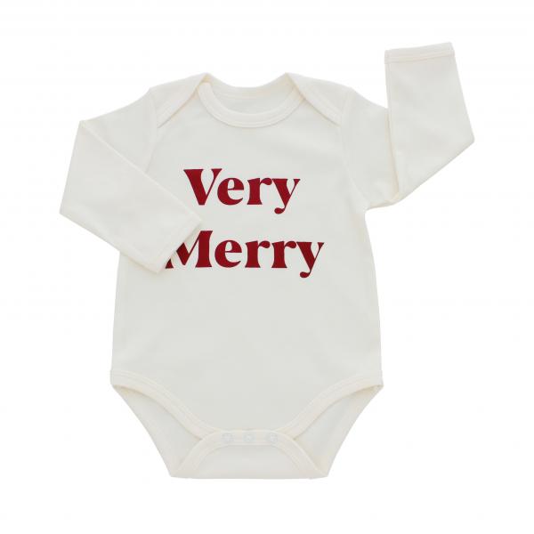 Very Merry Christmas Baby Onesie picture