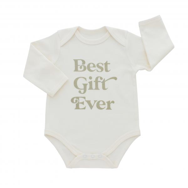 Best Gift Ever Christmas Baby Onesie