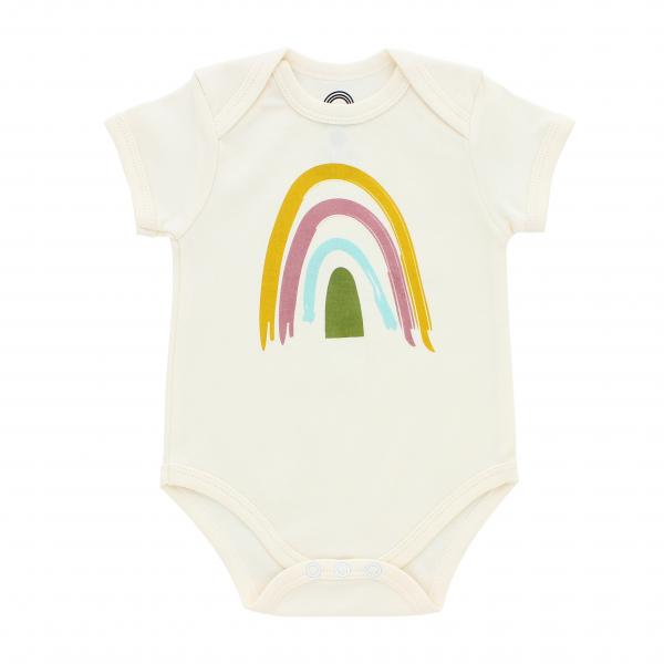 Mod Rainbow Baby Onesie picture