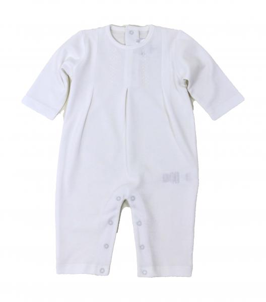 Layette One Piece - White