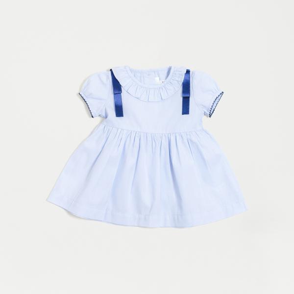 Navy Bow Dress