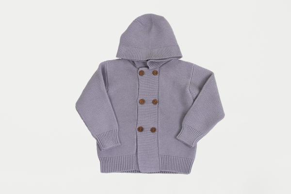 Grey Hooded Jacket