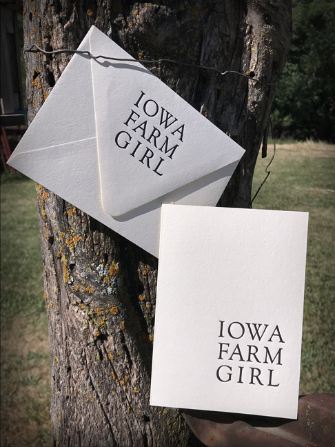 IOWA FARM GIRL - classy