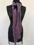 Cobweb Scarf, Gemini; Merino Wool/Silk blend
