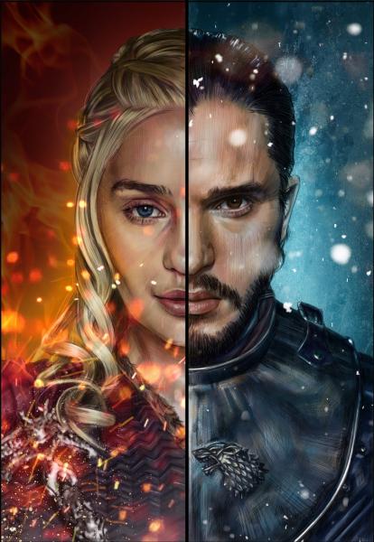 Daenerys Targaryen Vs Jon Snow – CRAM Studios