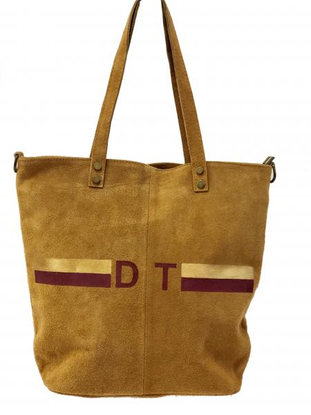 Tess Suede Tote