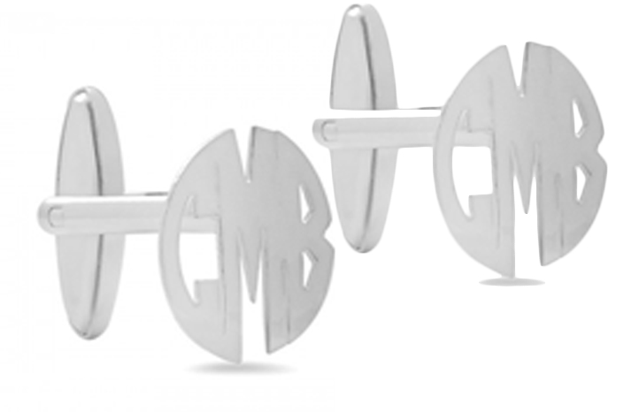 Monogrammed Cuff Links picture