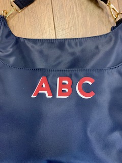 Charlotte Nylon Crossbody Bag with Personalization picture