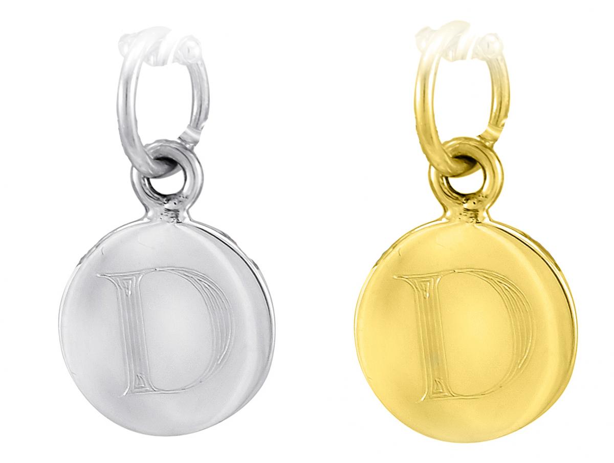 Micro Beaded Necklace with Engraved Disc picture