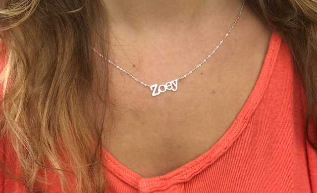 Personalized Nameplate Necklace picture