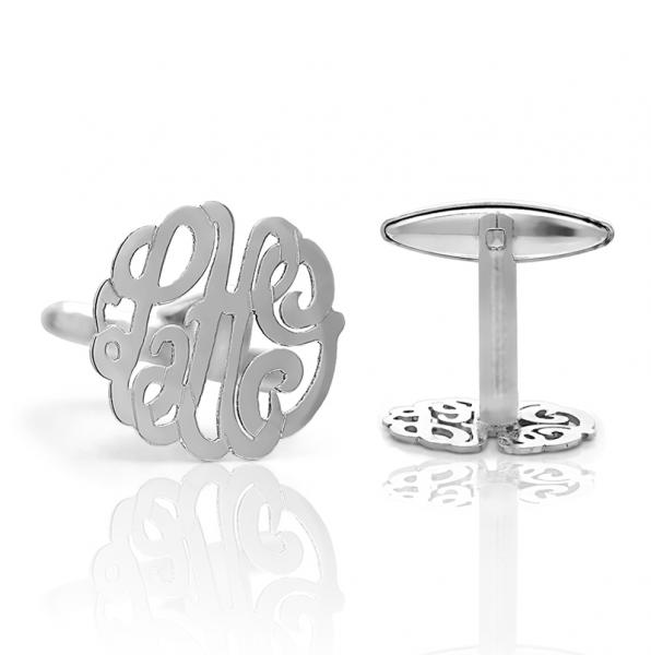 Monogrammed Cuff Links picture