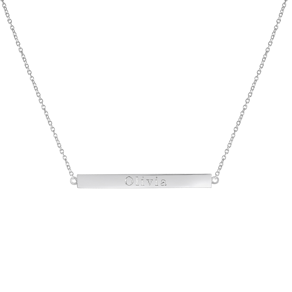 Engrave Lily Bar Necklace picture