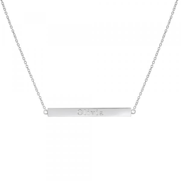 Engrave Lily Bar Necklace picture