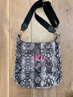 Charlotte Nylon Crossbody Bag with Personalization