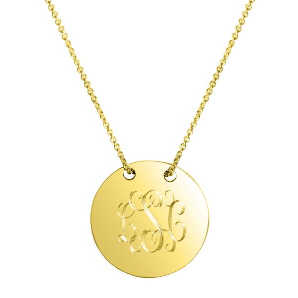 Monogrammed Sycamore Necklace picture