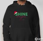 S & B Shine Bright Christmas Unisex Hoodie