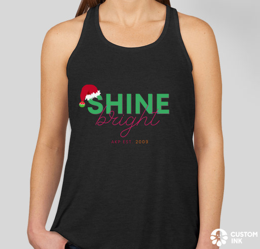 Copy of S & B Shine Bright Christmas Tank picture