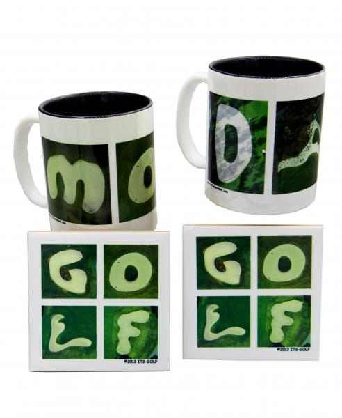 Mom & Dad Golf Mug + Coaster picture