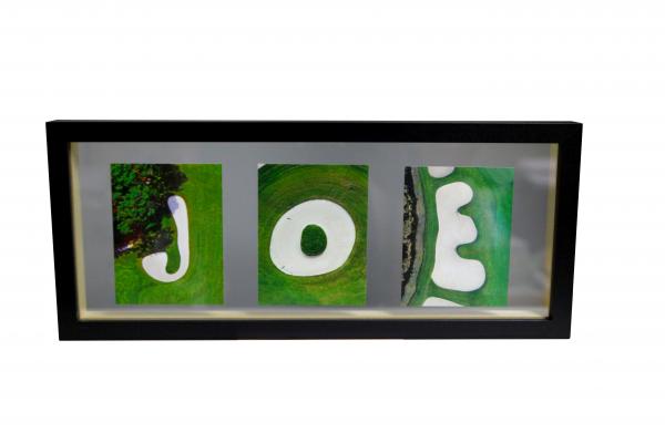 Personalized Golf Name Frame for Sand Trap Photos