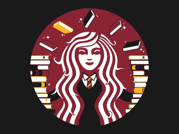 Hermione Coffee / Harry Potter inspired t-shirt picture