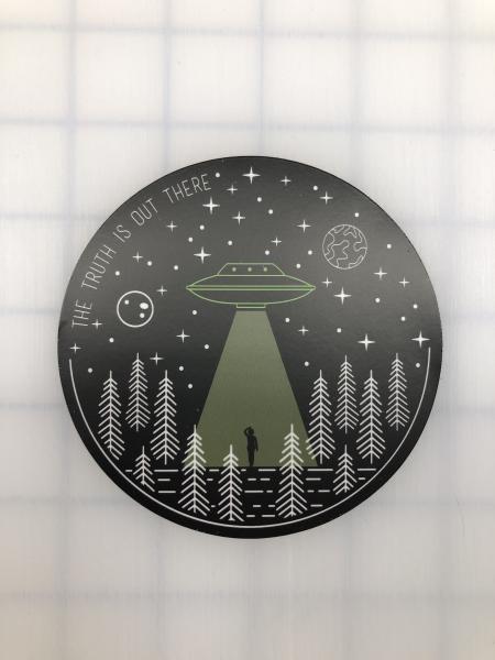 The Truth Is Out There / X-Files printed decal picture