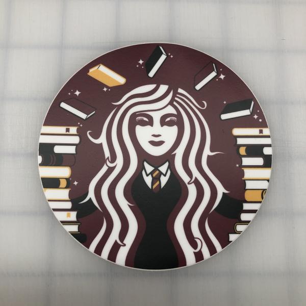 Hermione Coffee printed decal picture