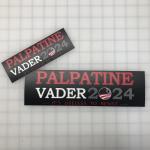Palpatine-Vader 2024 printed decal