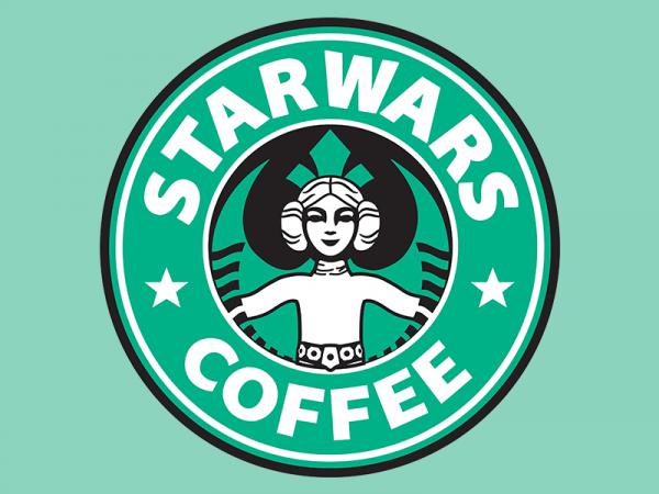 Star Wars Coffee / Star Wars inspired t-shirt picture