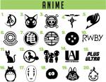 Anime vinyl decals