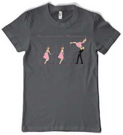 The Lift / Dirty Dancing inspired t-shirt picture