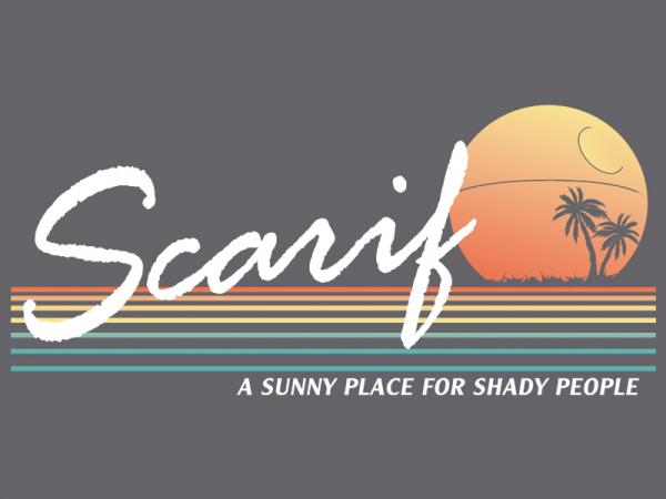 Scarif / Star Wars inspired vacation t-shirt picture