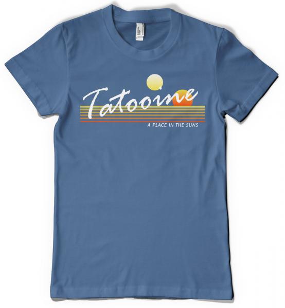 Tatooine / Star Wars inspired vacation t-shirt picture