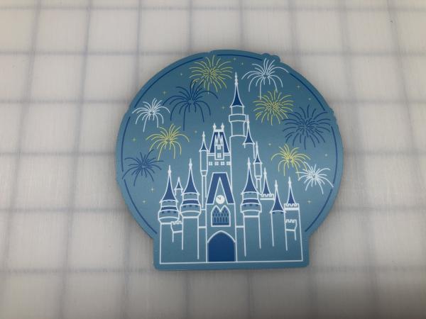 Disney Castle printed decal picture